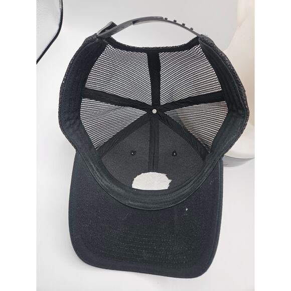 Callaway Chicopee MA Chrome Soft Snapback Hat Cap Black Logo Faded Brim - Picture 2 of 7